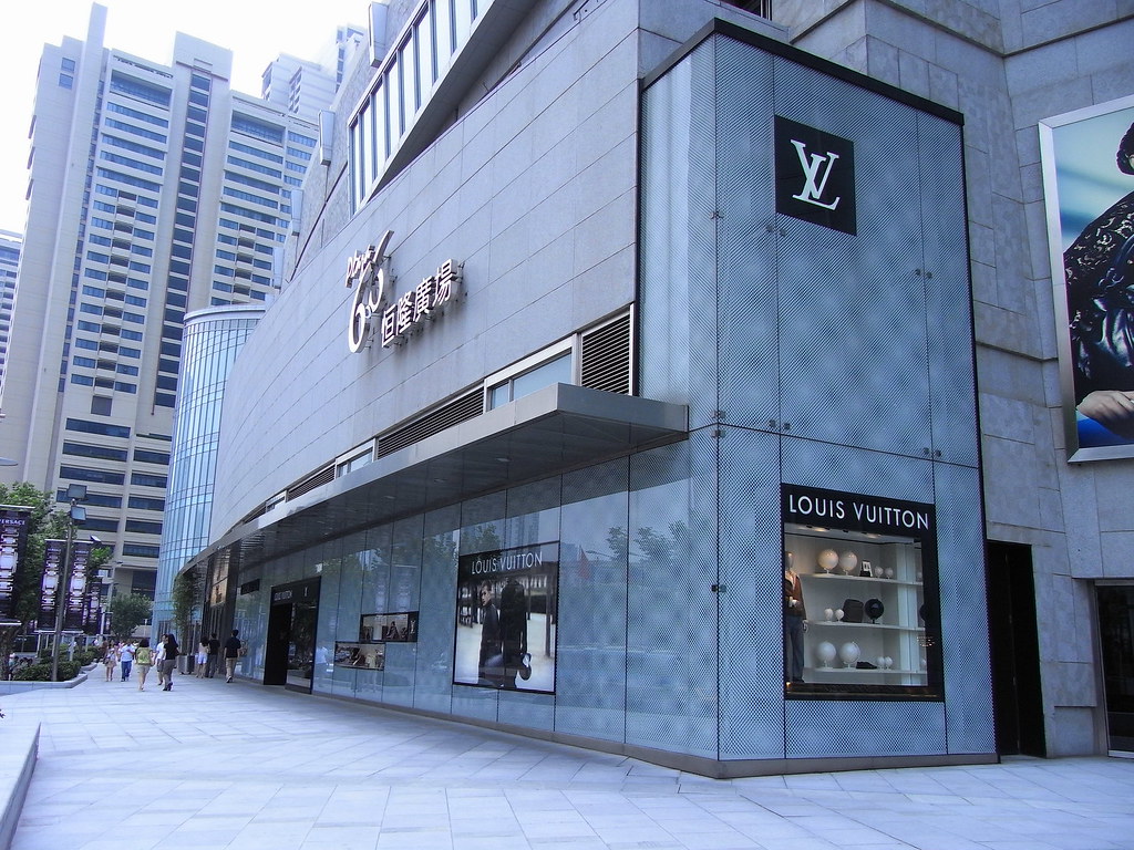 File--View of a Louis Vuitton (LV) store in Shanghai, China, 30