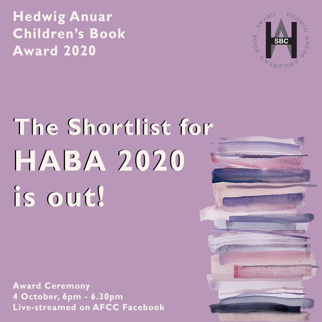 Hedwig Anuar Children’s Book Award: 4 October 2020 (Online)