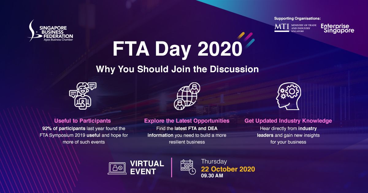 FTA Day 2020: 22 October 2020 (Online)